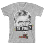 Boys Oh Fudge Shirt A Christmas Story Apparel