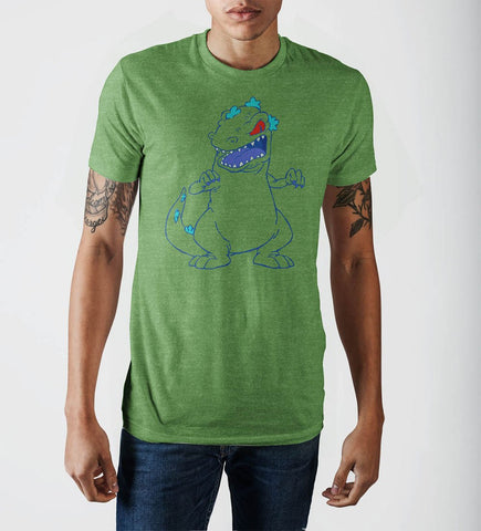 Rugrats Reptar Shamrock Heather T-Shirt